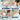 DUO-utilisation les étapes blanc, brise, brique, coquille, pierre, foret, osier, glacier